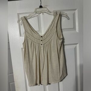 Maurice’s Sleeveless Button Front Tank Top
